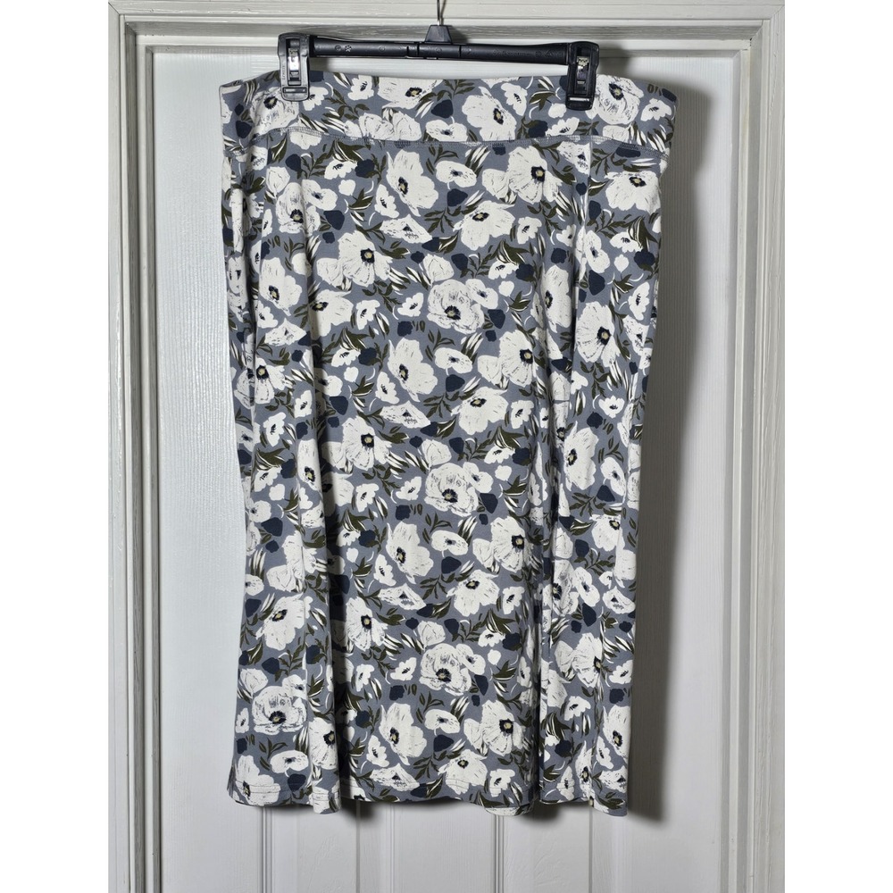 Seasalt Cornwall Jessica Grace Skirt Size 12 Crayon Poppy Heron‎ Organic Cotton